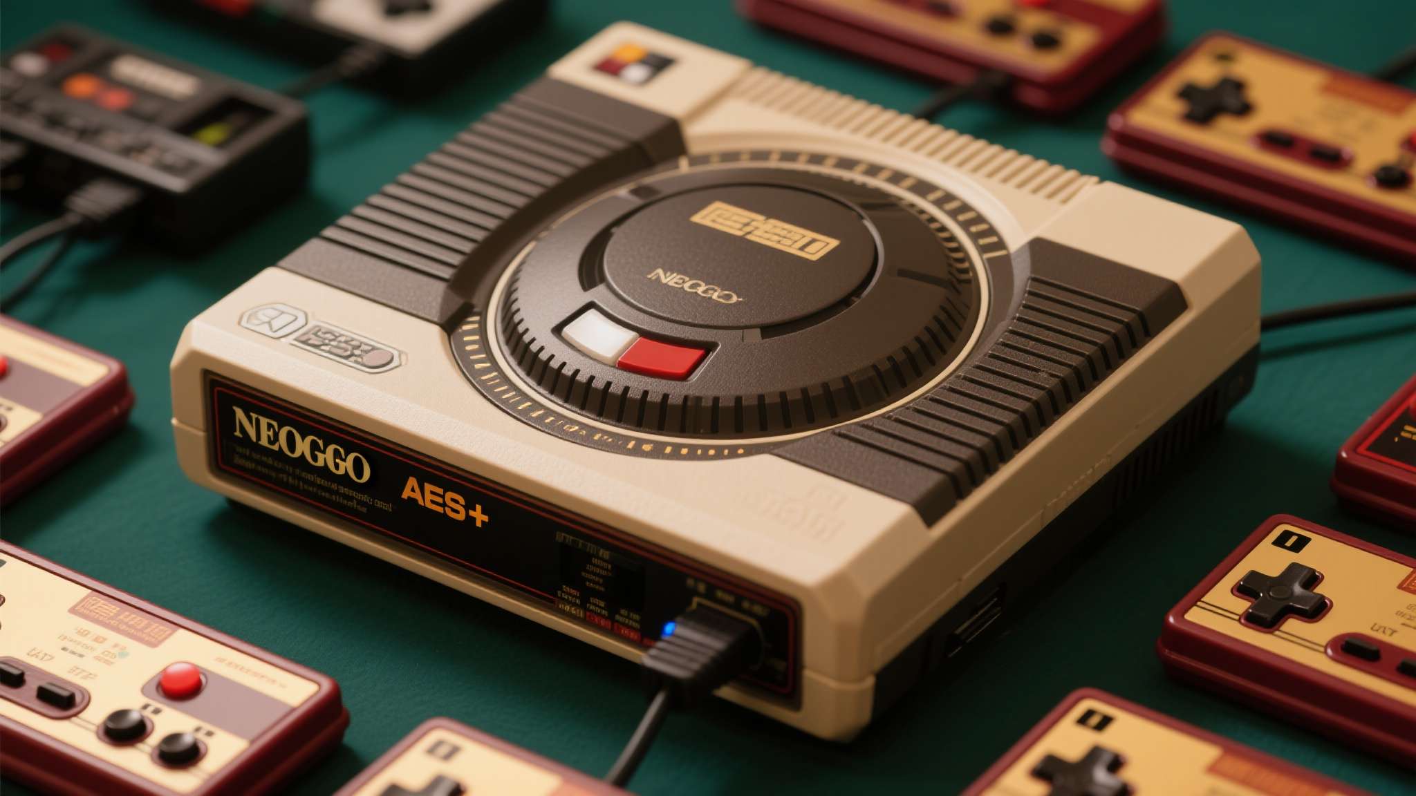 情怀回归！NEOGEO AES+复刻版官宣11月12日上市